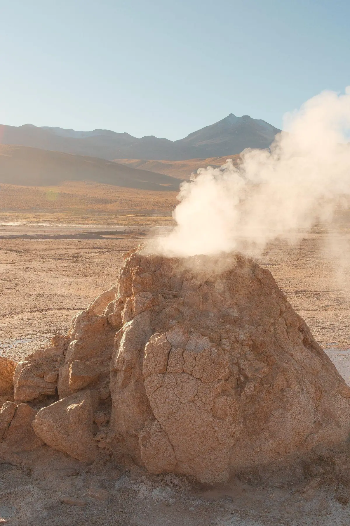 Sol de Mañana geysers at 4,850 metres