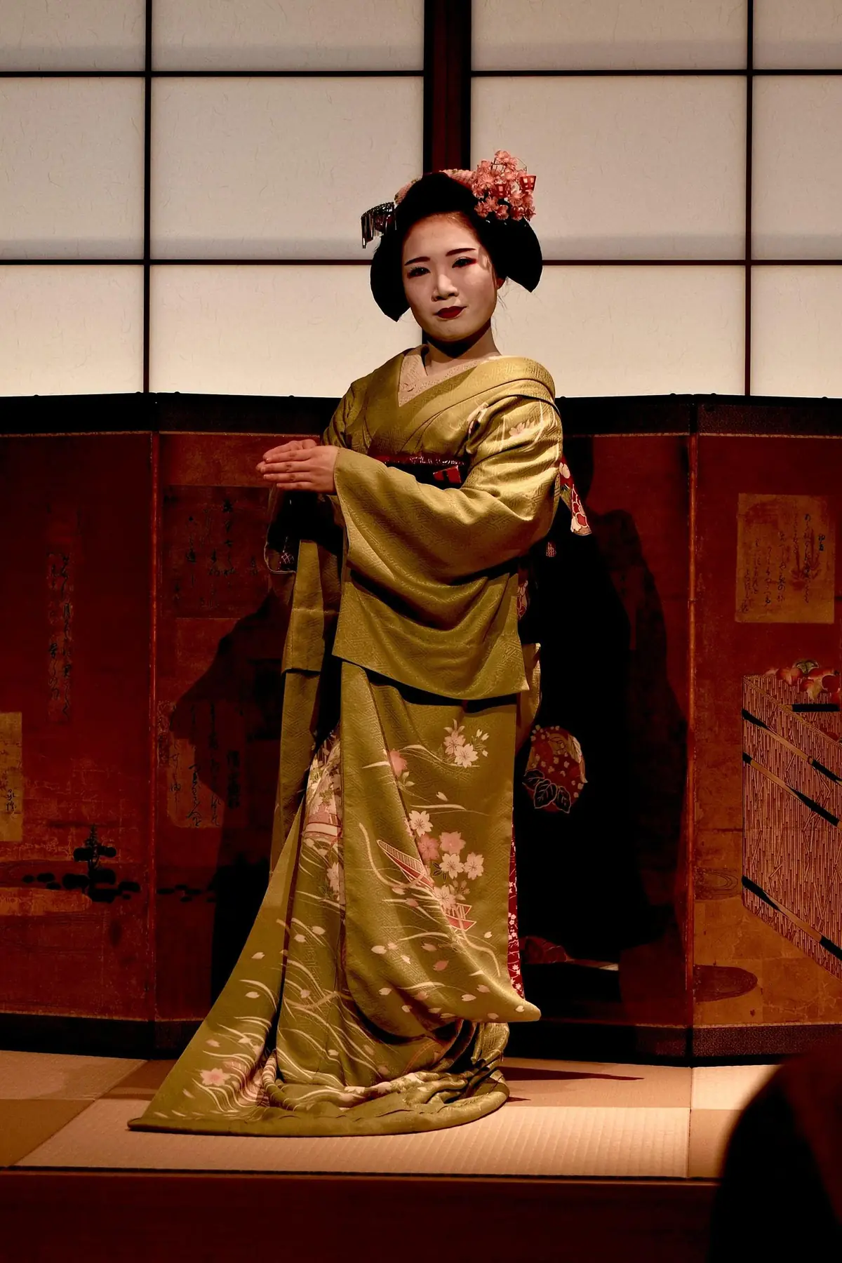 Geiko performance at Capella Kyoto