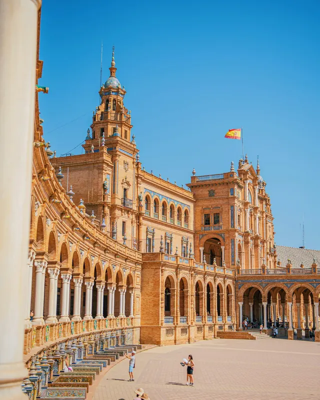 Plaza de Espana in Seville